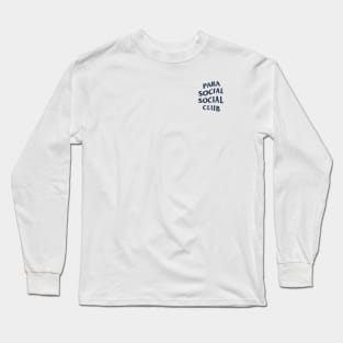 Parasocial Social Club (Chest Pocket) Variant Long Sleeve T-Shirt